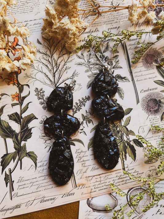 Abstractos de Turmalina negra