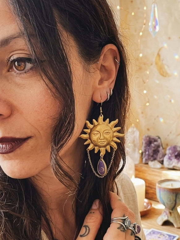 Pack pendientes Triple Diosa y Aurora