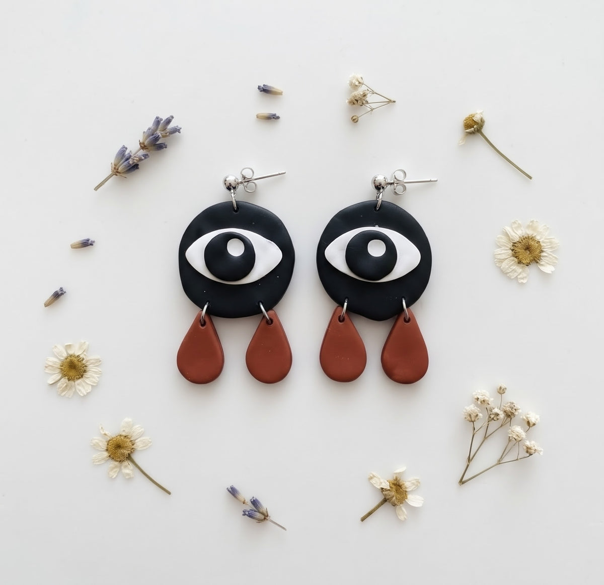Pendientes Catrina