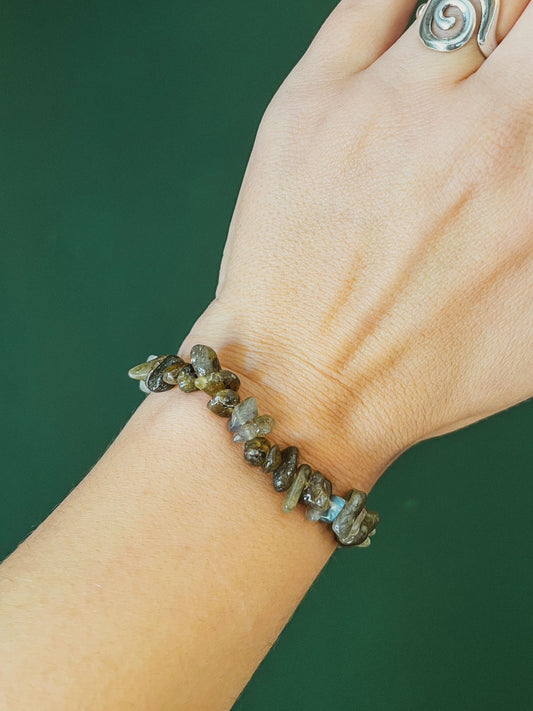 Pulsera de labradorita