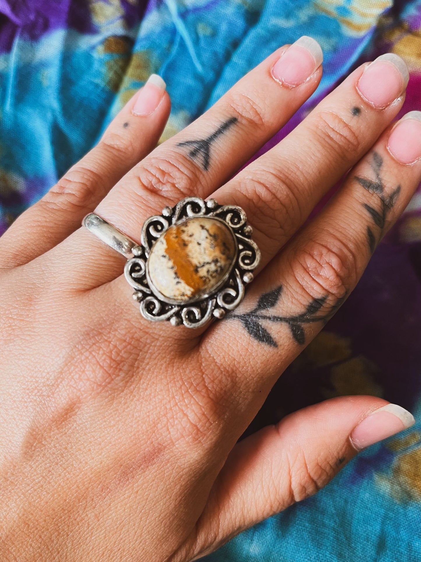 Anillo con piedra