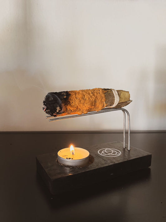 Quemador de palo santo/sahumerio