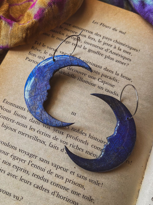 Lunas efecto labradorita