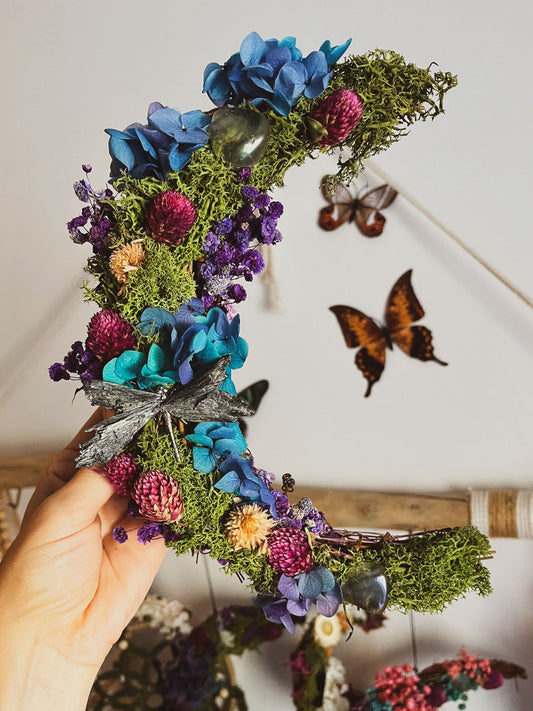 Corona Isis (Turmalina y cuarzo aqua aura)