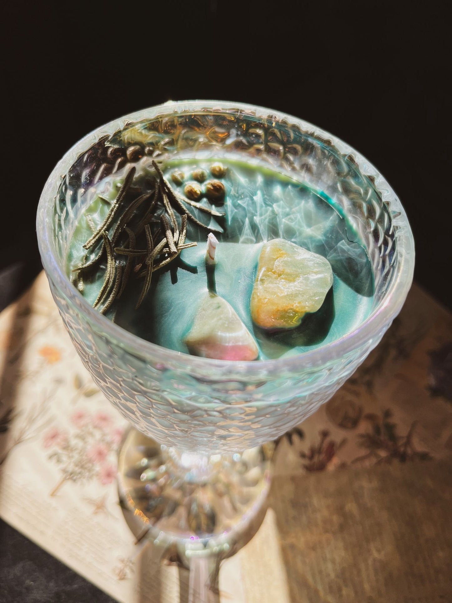 Vela lavanda, abedul y cedro