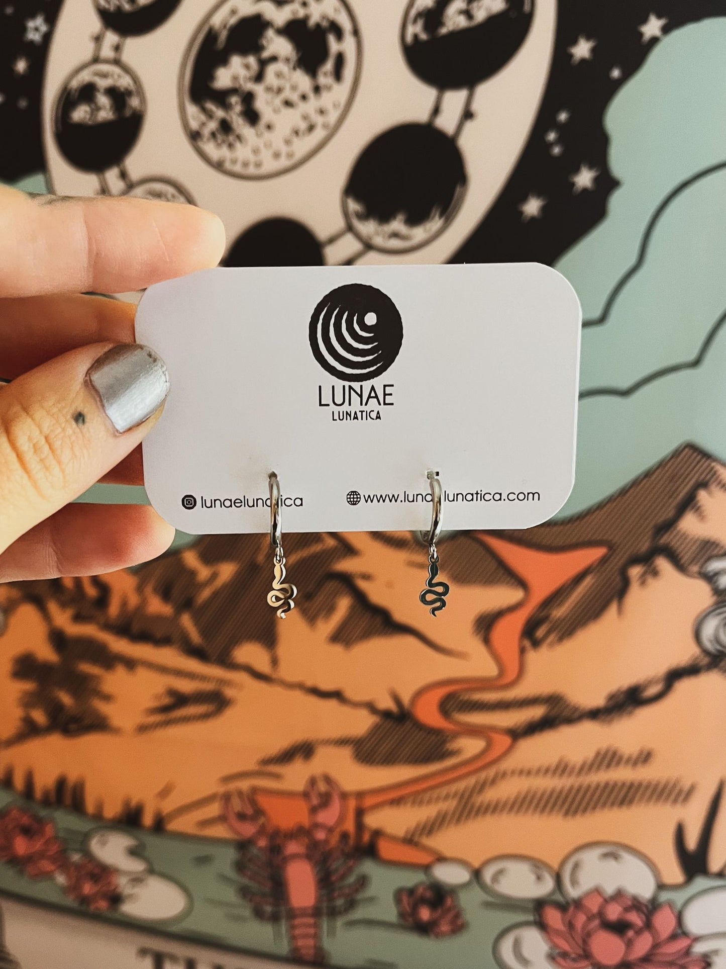Mini aros de serpiente