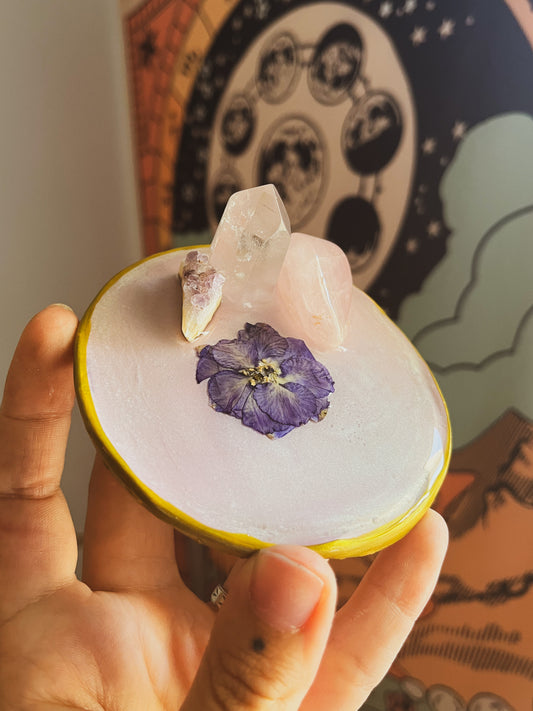 Platito para joyas Violeta