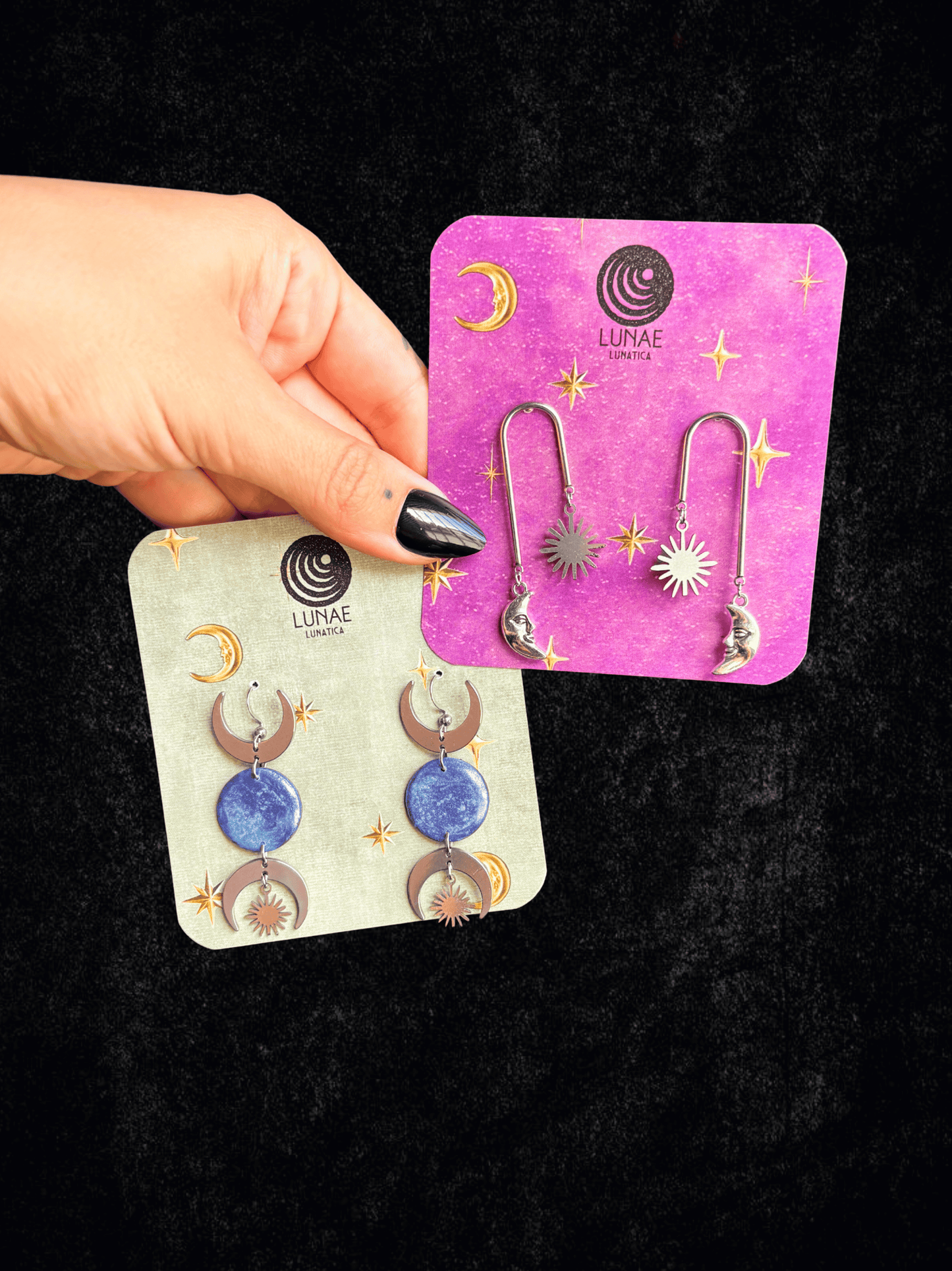 Pack pendientes Triple Diosa y Hécate