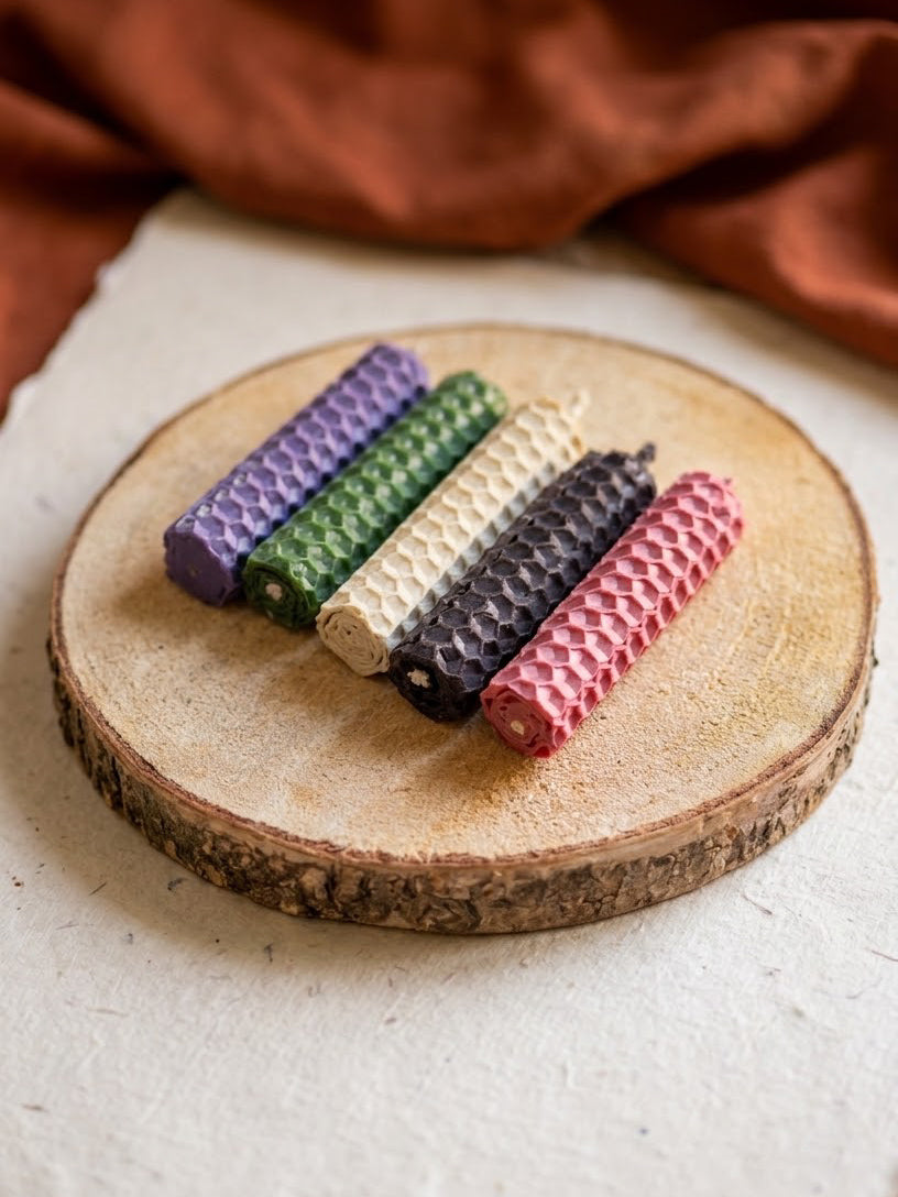 Mini vela de miel (colores)