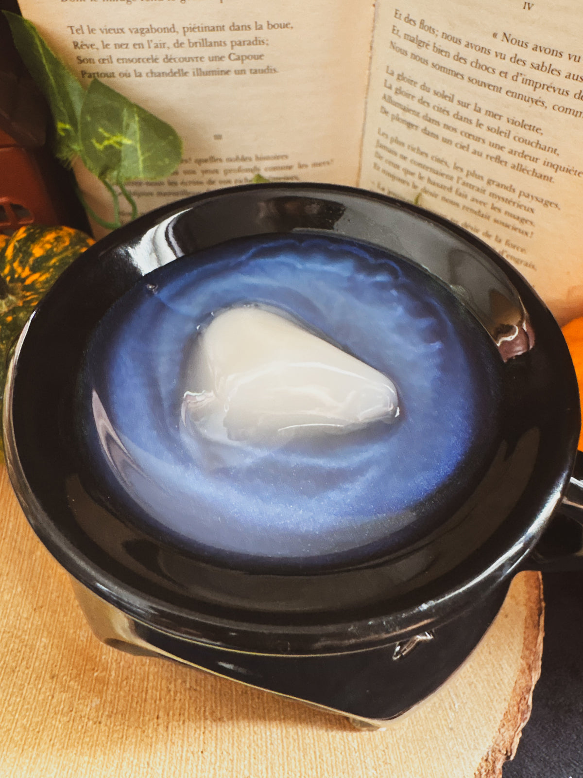 Pack waxmelts fantas + quemador + velas de té