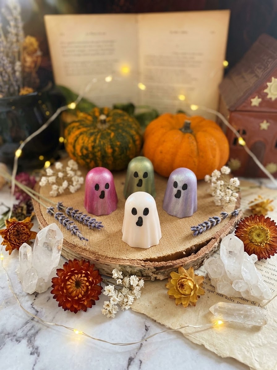 Pack waxmelts fantas + quemador + velas de té