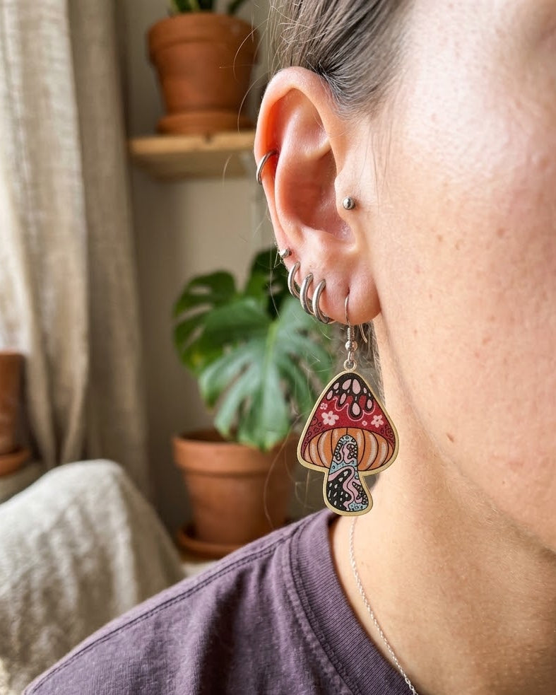 Pendientes Náyade