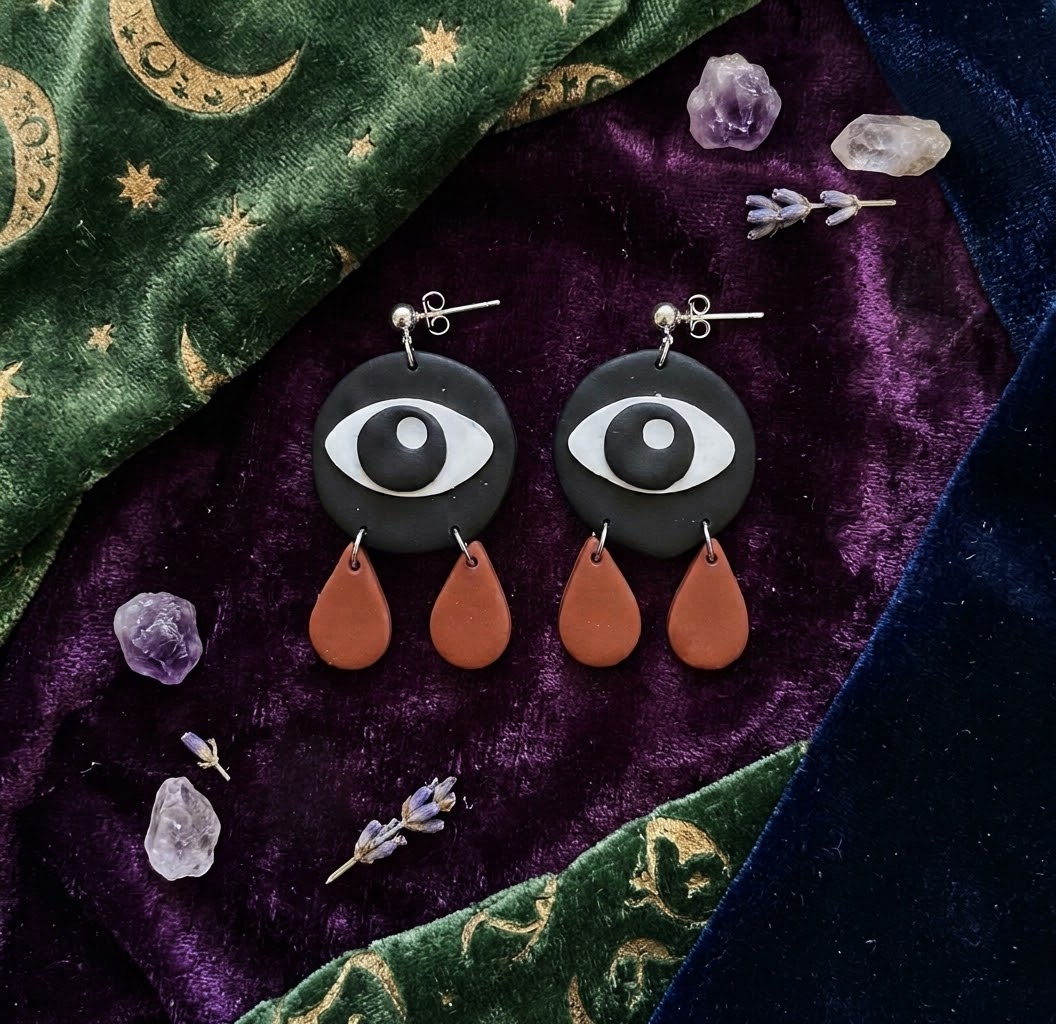 Pendientes Catrina