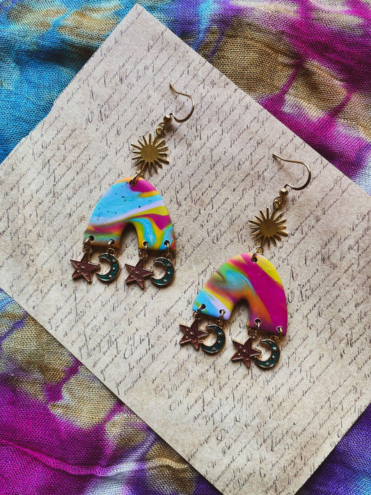 Sol, Luna y estrellas