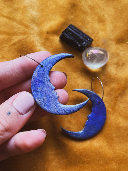 Lunas efecto labradorita