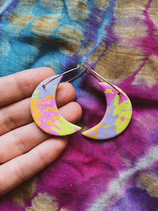 Lunas de colores