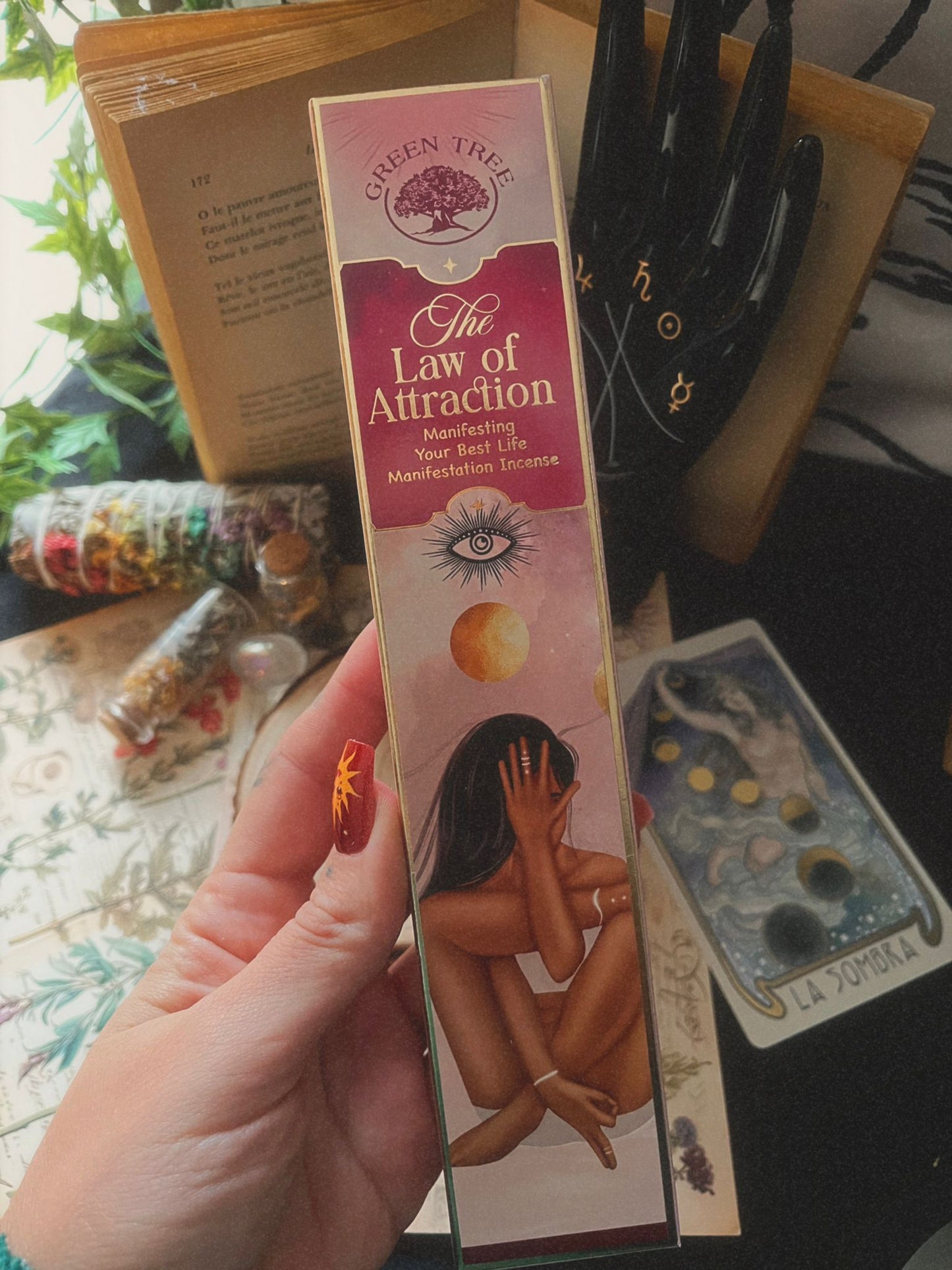 Incienso Ley de la atracción