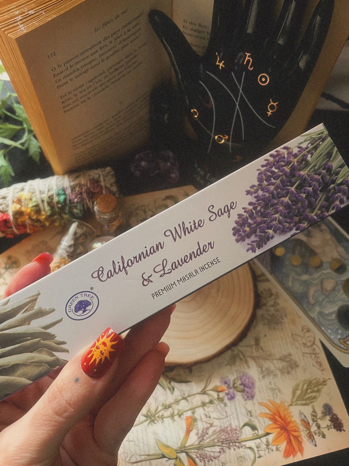 Incienso Salvia y Lavanda