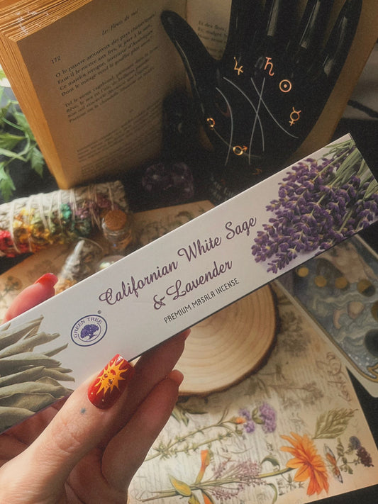 Incienso Salvia y Lavanda