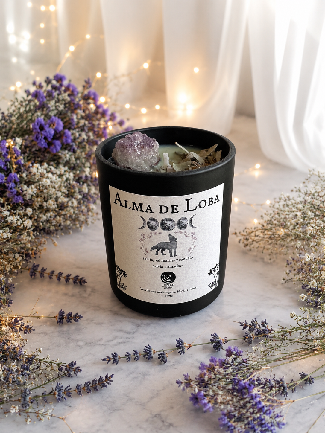 Alma de Loba: salvia, sal marina y sándalo