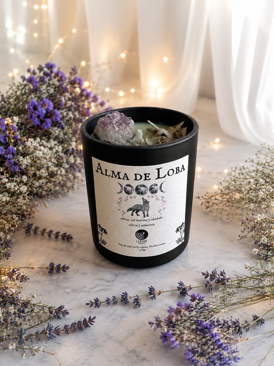 Alma de Loba: salvia, sal marina y sándalo