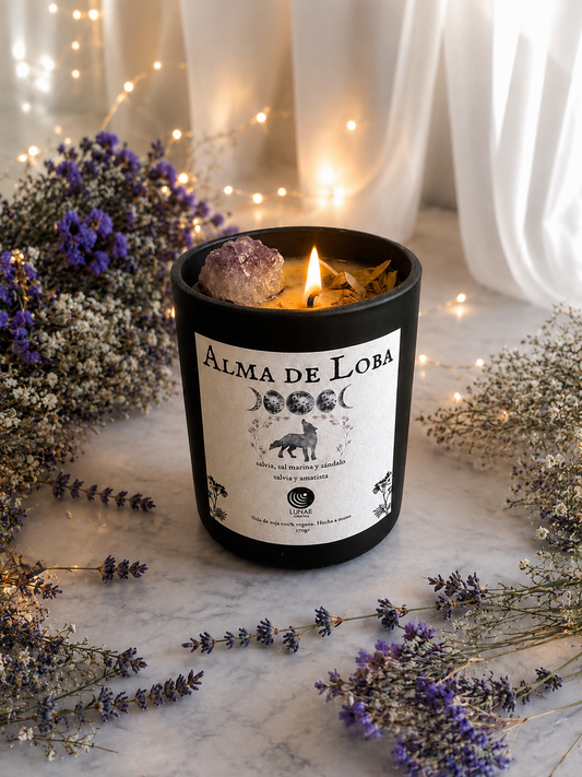 Alma de Loba: salvia, sal marina y sándalo