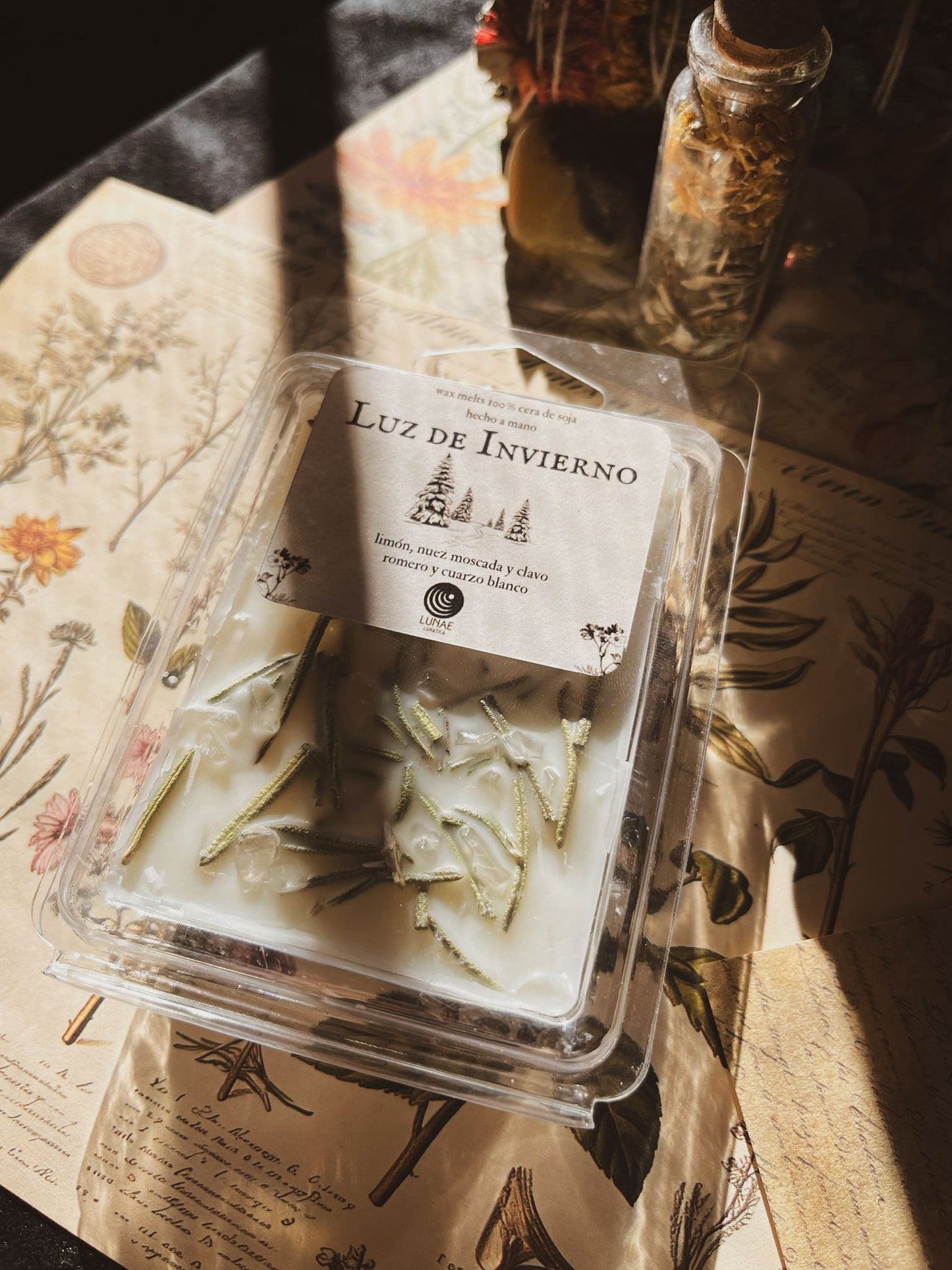 Luz de invierno: waxmelt