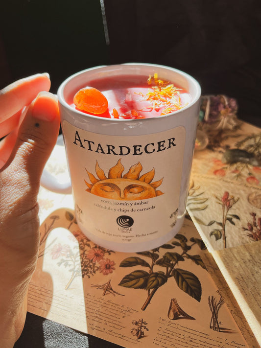 Atardecer: coco, jazmín y ámbar