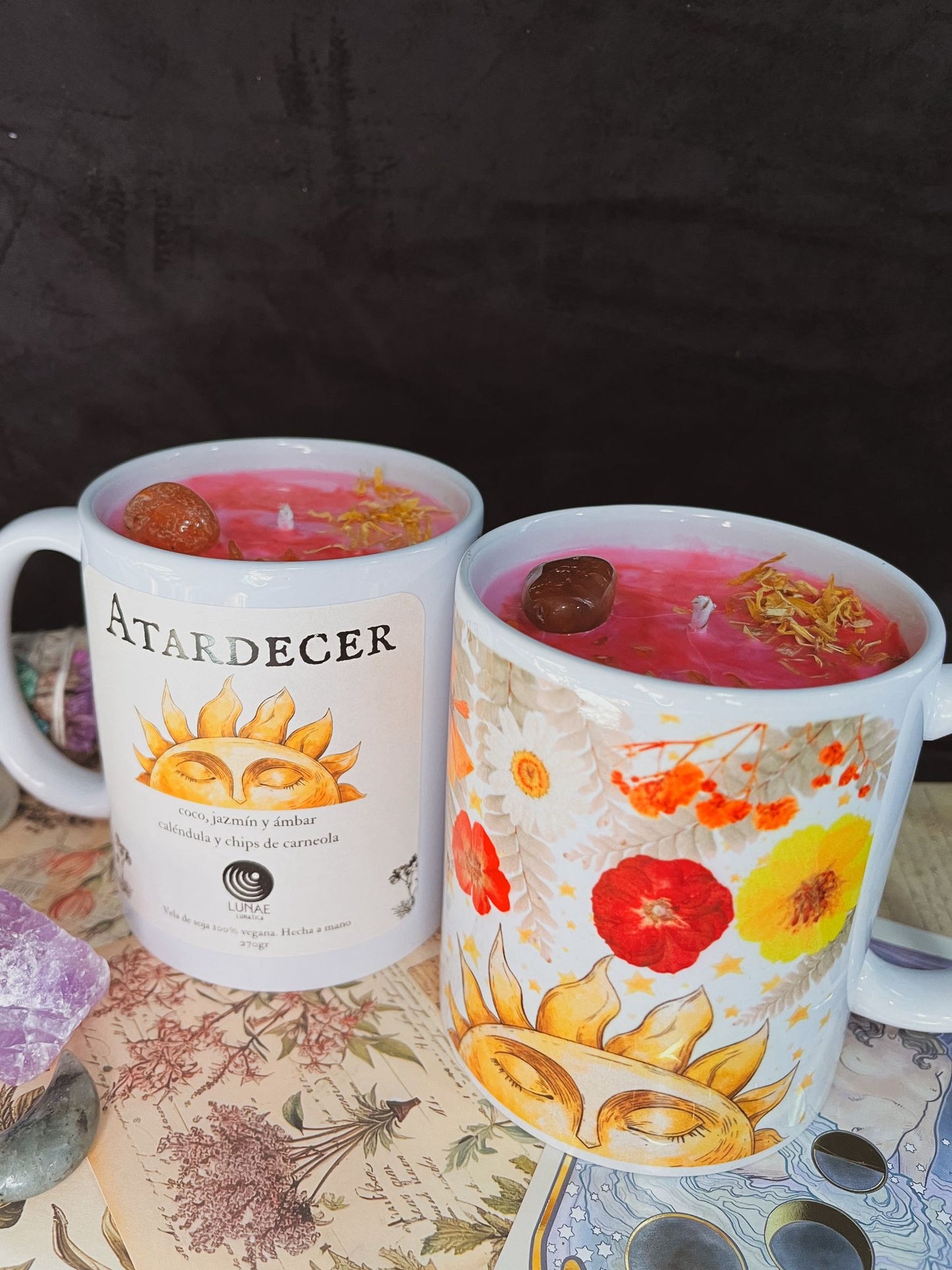 Atardecer: coco, jazmín y ámbar