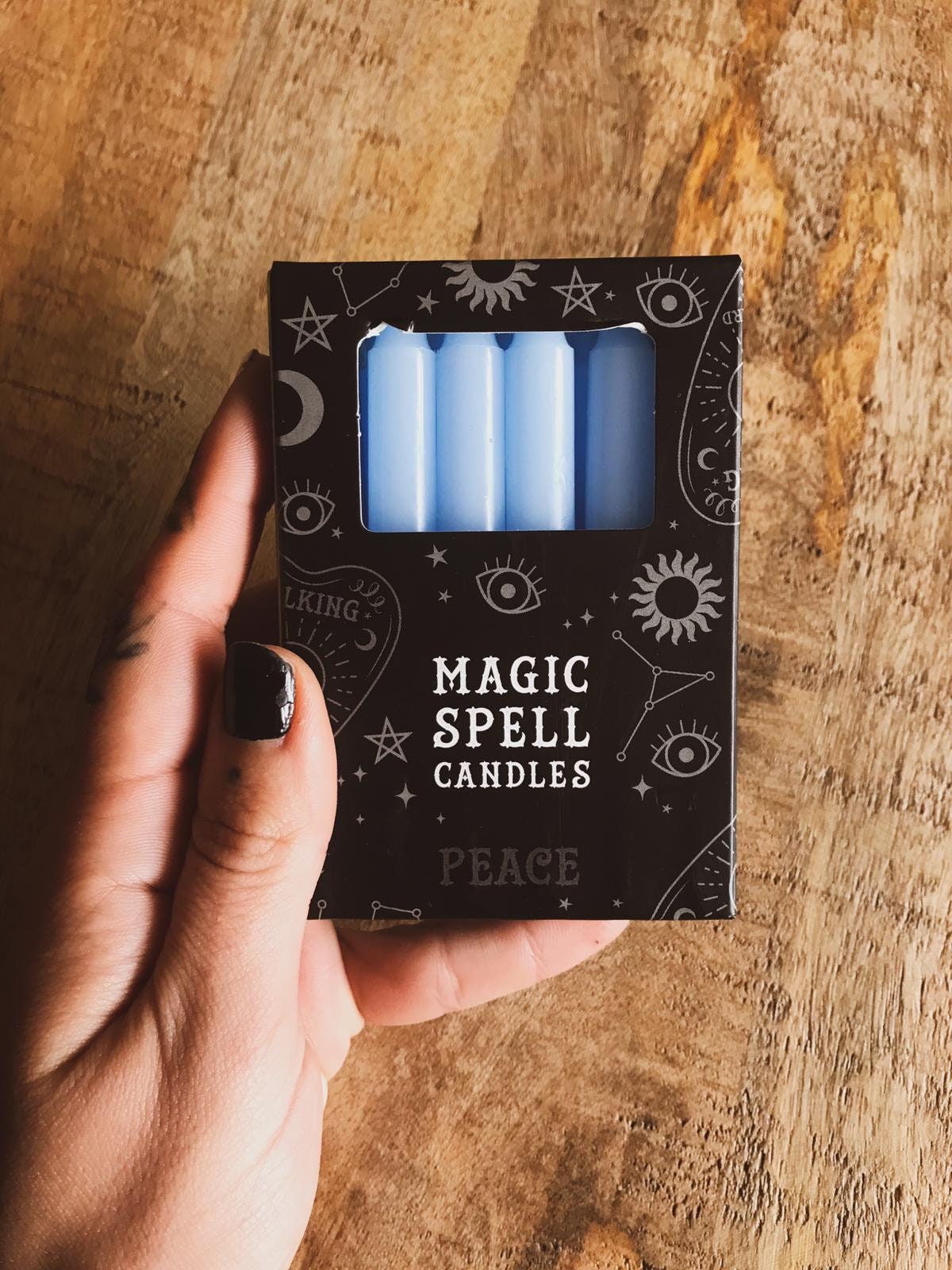 Pack velas + soporte ouija