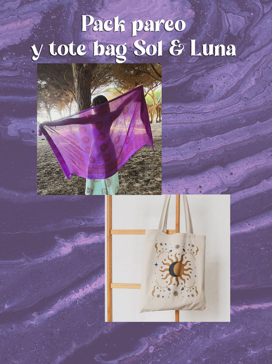Pack pareo + tote bag